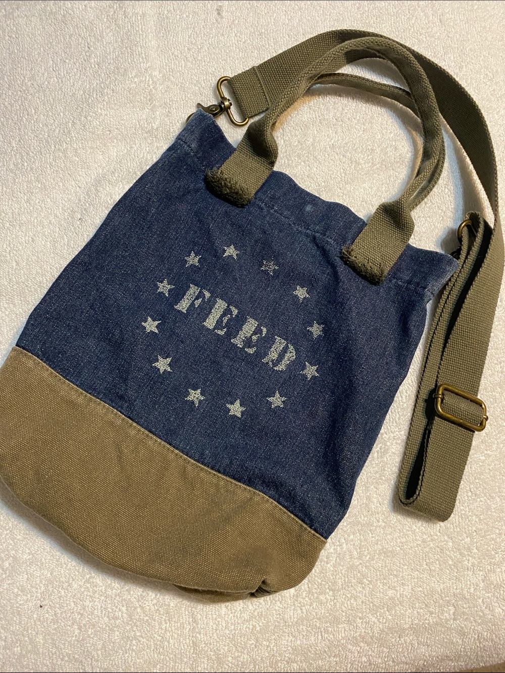 Feed 20 Denim Bag